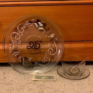 25th Anniversary Glassware